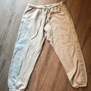 VS Pink crop sweats.